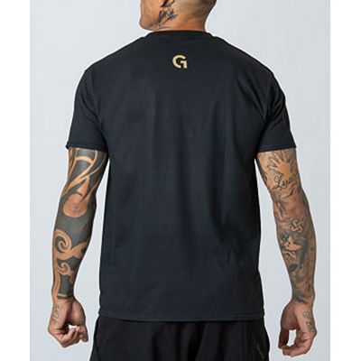 Gr1ps BJJ Institutional T-shirt Noir-Or