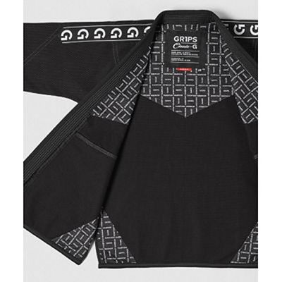 Gr1ps Classic Jiu Jitsu Gi Nero-Nero