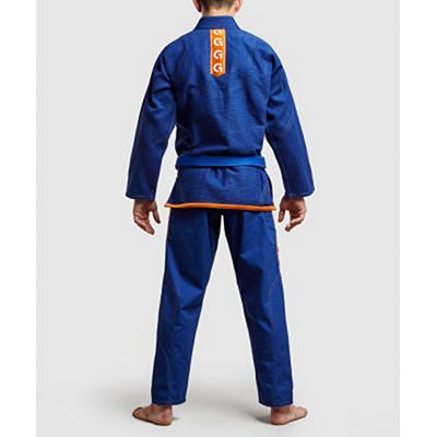 Gr1ps Classic Jiu Jitsu Gi Azul-Naranja