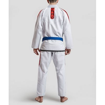 Gr1ps Classic Jiu Jitsu Gi White-Red