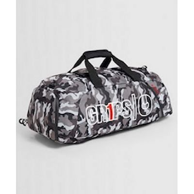 Gr1ps Duffel Backpack 2.0 Night Camo Grigio-Bianco