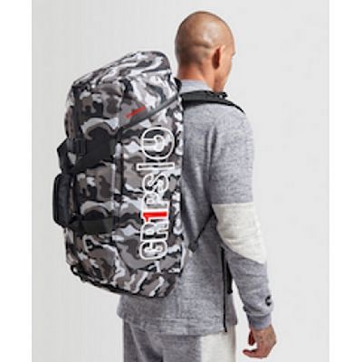 Gr1ps Duffel Backpack 2.0 Night Camo Grigio-Bianco