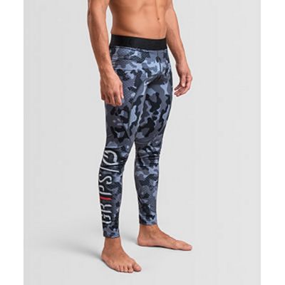 Gr1ps Leggings Combat Grigio-Nero