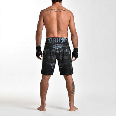 Gr1ps Miura 2.0 Fight Shorts Tribal Hunt Black