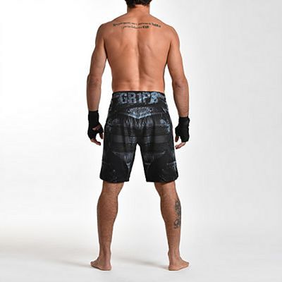 Gr1ps Miura 2.0 Fight Shorts Tribal Hunt Fekete