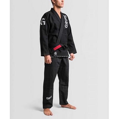 Gr1ps Primero Competition BJJ Gi schwarz