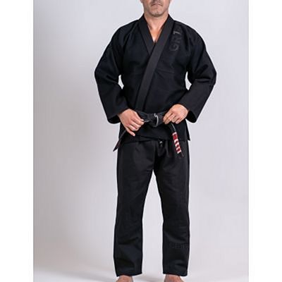 Gr1ps Primero Competition Stealth Jiu Jitsu Kimono Negro