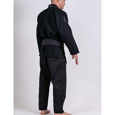 Gr1ps Primero Competition Stealth Jiu Jitsu Kimono Svart