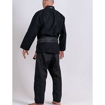 Gr1ps Primero Competition Stealth Jiu Jitsu Kimono Preto