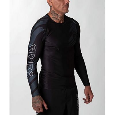 Gr1ps Ranked Rash Guard Negro