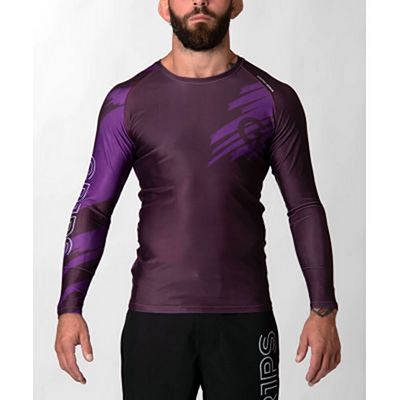 Gr1ps Ranked Rash Guard Morado