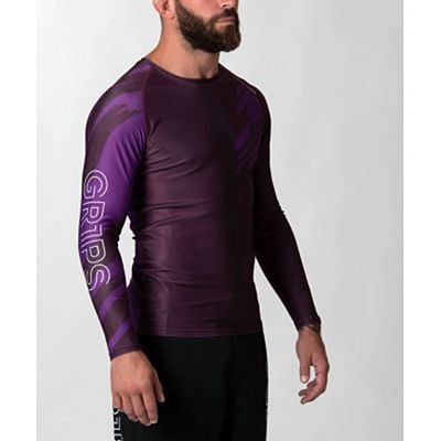 Gr1ps Ranked Rash Guard Viola