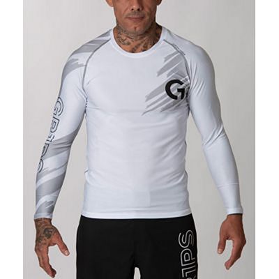 Gr1ps Ranked Rash Guard Weiß