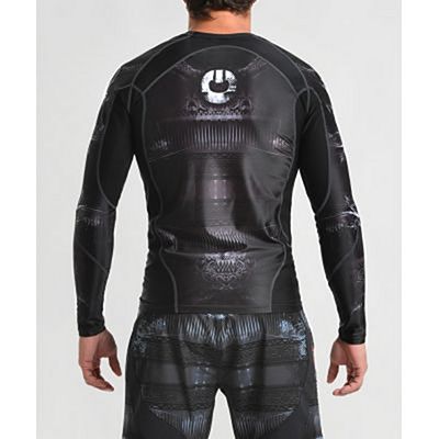 Gr1ps Rashguard Armadura 2.0 Tribal Hunt Nero