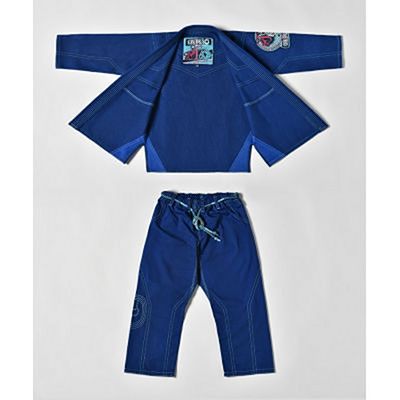 Gr1ps Triple J Kid BJJ Gi Kék