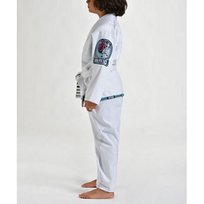 Gr1ps Triple J Kid BJJ Gi White