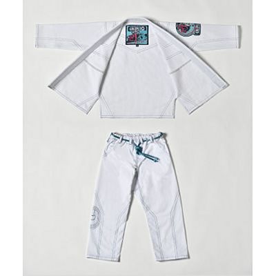 Gr1ps Triple J Kid BJJ Gi White