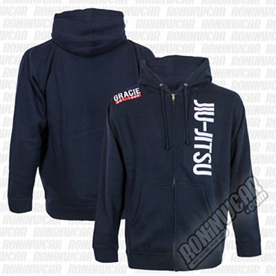 Gracie Apparel Hoodie Cyber Bleu Marine