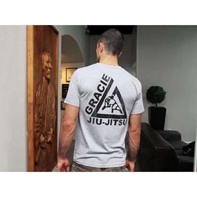 Gracie Apparel Jiu Jitsu University Tee Gris