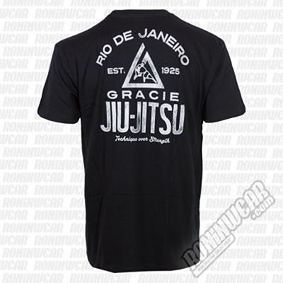 Gracie Apparel T-shirt Meru Fekete