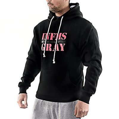 Grimey Counterattack Hoodie Preto