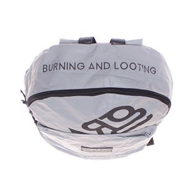 Grimey Fire Eater Reflective Bagpack Grau