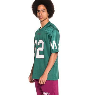 Grimey Jade Lotus Football Jersey Verde