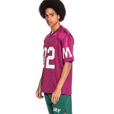 Grimey Jade Lotus Football Jersey Morado