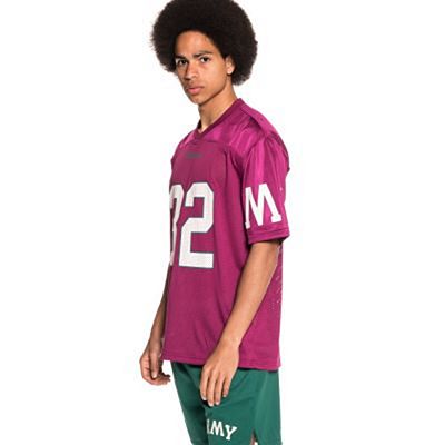 Grimey Jade Lotus Football Jersey Violet