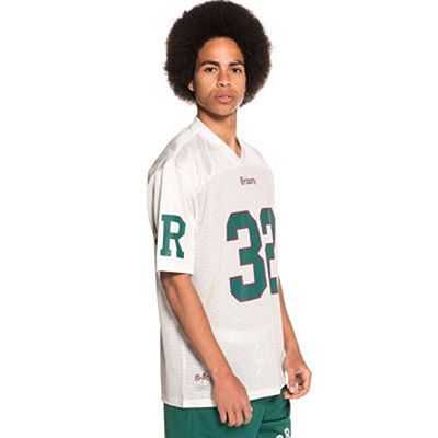 Grimey Jade Lotus Football Jersey Blanco