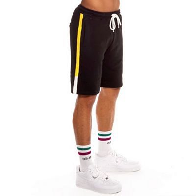 Grimey Mangusta V8 Sweatshort Fekete-Sárga