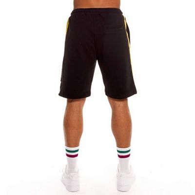 Grimey Mangusta V8 Sweatshort Schwarz-Gelb