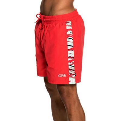 Grimey Mangusta V8 Swimming Shorts Rosso