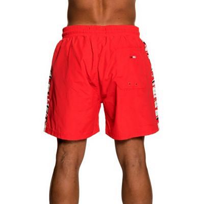 Grimey Mangusta V8 Swimming Shorts Rosso