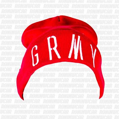 Grimey Nuff Respect Beanie Rouge