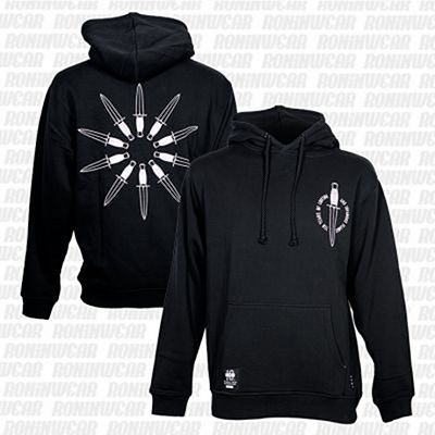 Grimey Ten Stab Wounds Hoodie Noir