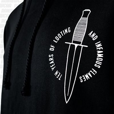 Grimey Sudadera Ten Stab Wounds Hoodie Negro