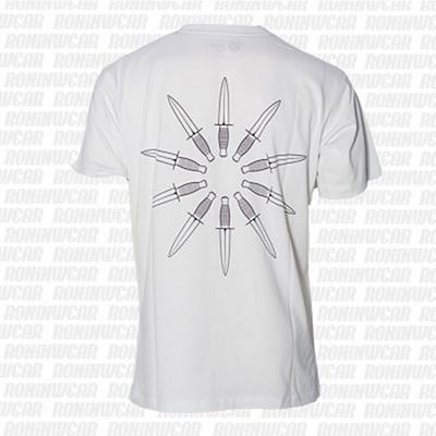 Grimey Ten Stab Wounds Tee Blanco