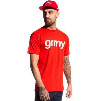 Grimey The Lucy Pearl T-shirts Röd