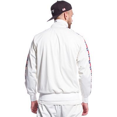 Grimey The Lucy Pearl Track Jacket Bianco