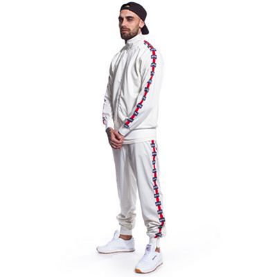 Grimey The Lucy Pearl Track Jacket Bianco