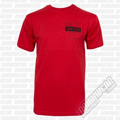 Grimey Unafraid Tee Rojo