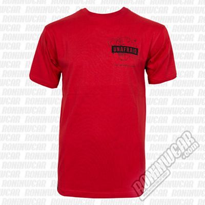 Grimey Unafraid Tee Rosso