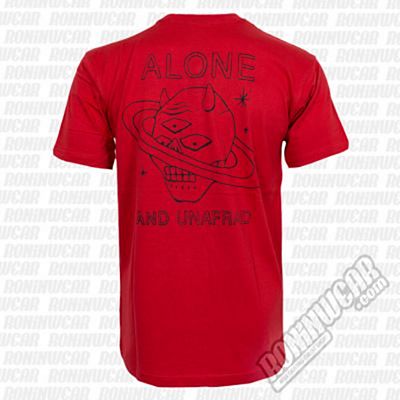 Grimey Unafraid Tee Rouge