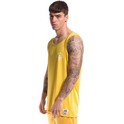 Grimey X Years Mesh Tank Top Giallo