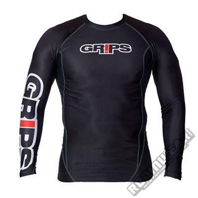 Grips Athletics Armadura Rashguard L/S Preto