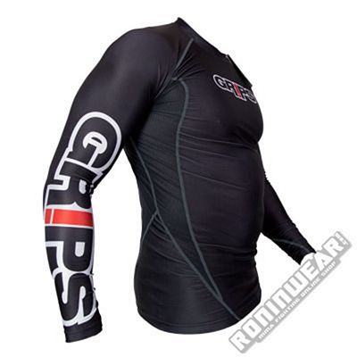 Grips Athletics Armadura Rashguard L/S Svart