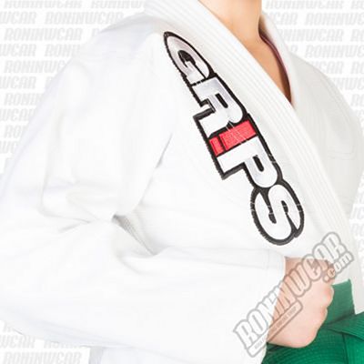 Grips Athletics Lil Secret Kids Kimono White