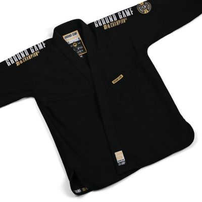 Ground Game BJJ GI Champion 3.0 Schwarz