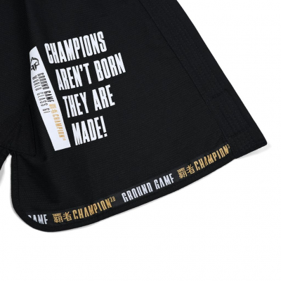 Ground Game BJJ GI Champion 3.0 Negro